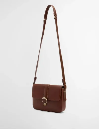 Barbour Women's Rosa Leather Crossbody Bag | Brown