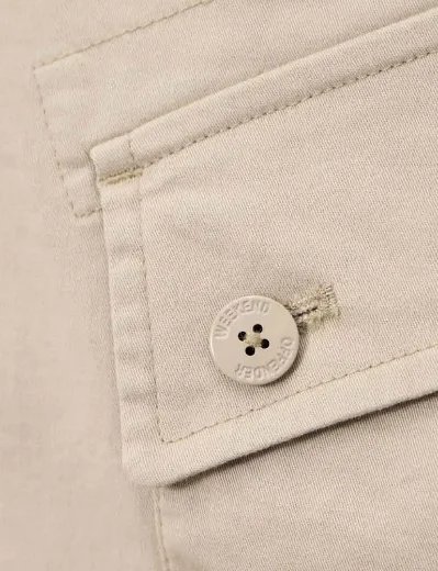 Picture of Weekend Offender Ksar Cotton Cargo Short | Stone