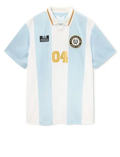 Weekend Offender Moulay Football Shirt | Sky Blue