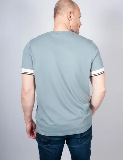 Fred Perry Twin Tipped Cuff T-shirt | Stockport Blue