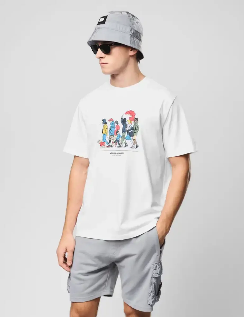 Picture of Weekend Offender Everyone Graphic Tee | White