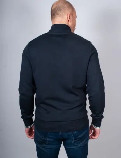 Fred Perry Half Zip Sweatshirt | Navy