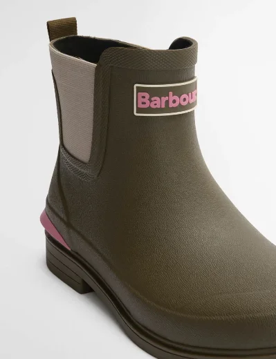 Picture of Barbour Womens Abbeyfield Packable Wellington | Olive
