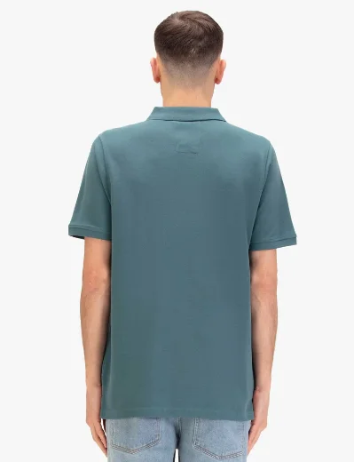 Picture of Luke 1977 New Mead Pique Polo | Teal