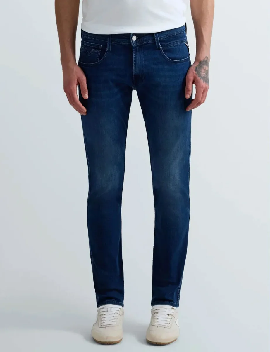 Replay Anbass Slim fit Jeans | Medium Blue Wash
