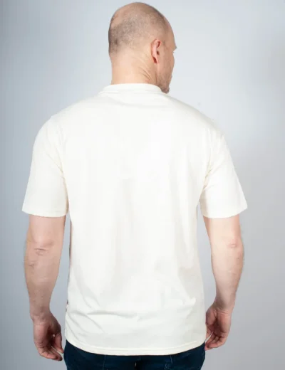 Aquascutum Body Club Check T-shirt | Cream