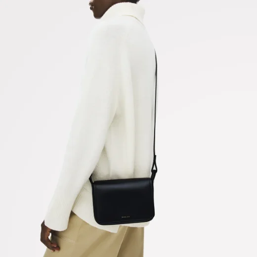 Picture of Radley Westwell Lane Small Flapover Cross Body Bag | Black