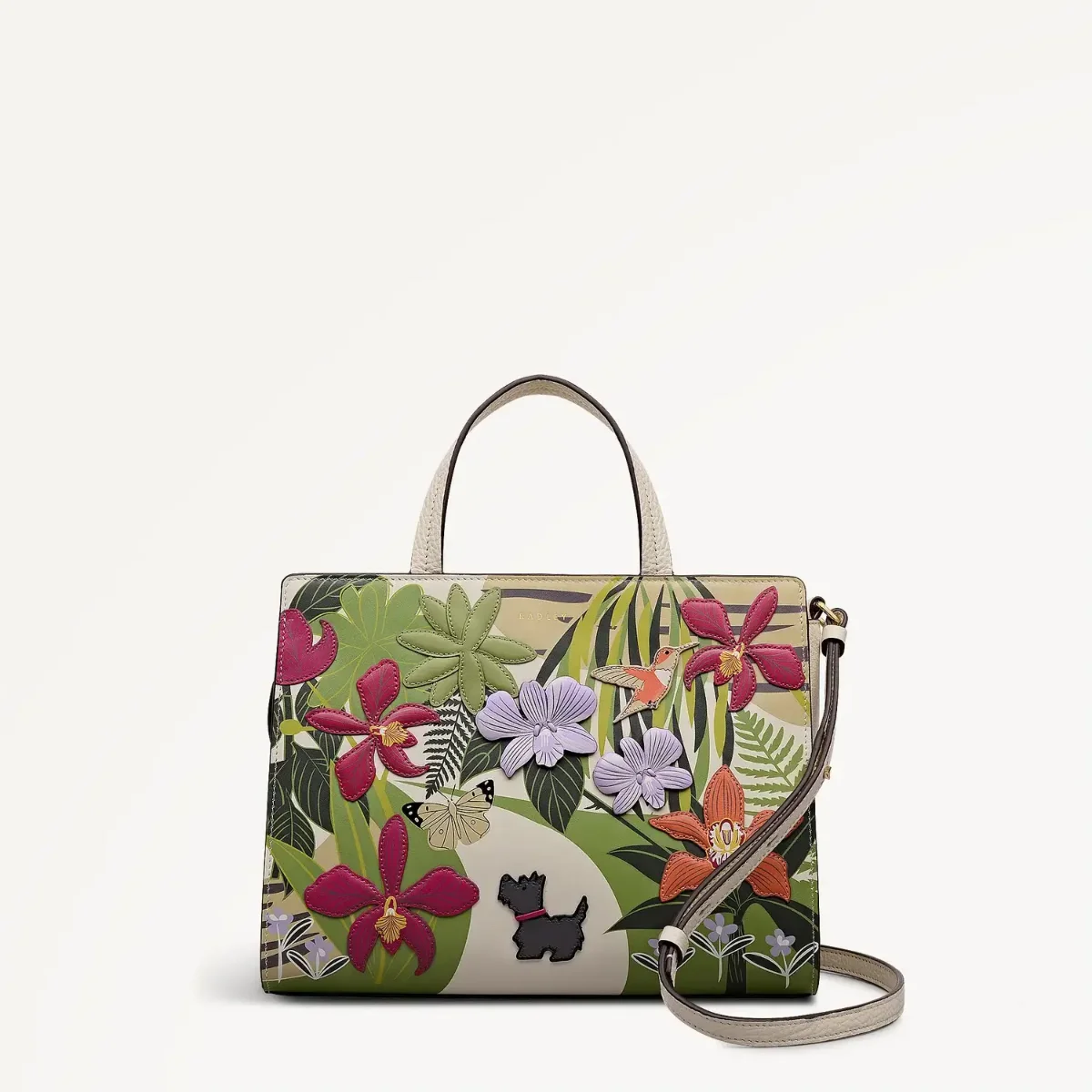 Picture of Radley RHS Small Zip-top Grab | Salt