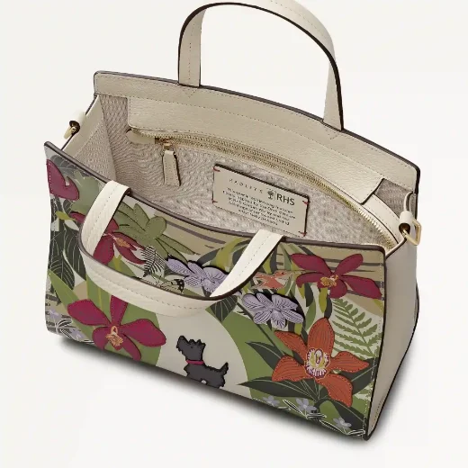 Picture of Radley RHS Small Zip-top Grab | Salt