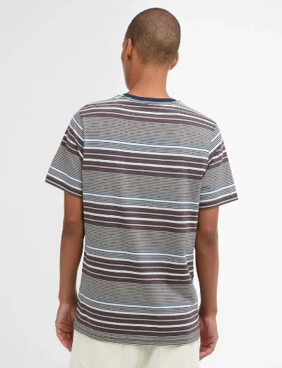 Barbour Steelrigg Stripe T-Shirt | Navy