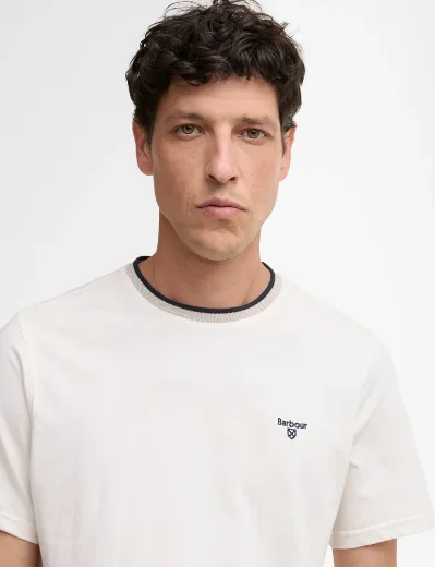 Barbour Cornsay Tailored T-shirt | Whisper White
