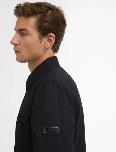 Barbour International Warren Overshirt | Black