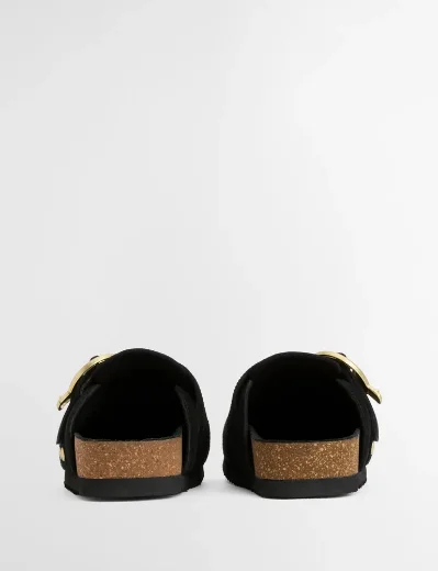 Barbour Women's Kyra Closed Toe Sandal | Black