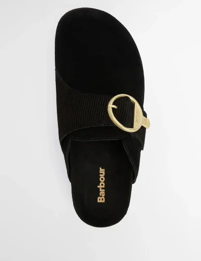 Barbour Women's Kyra Closed Toe Sandal | Black