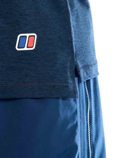 Picture of Berghaus Farndale Tech Tee | Hale Navy/Jet black