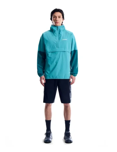 Picture of Berghaus Wandermoor Wind Smock | Teal 