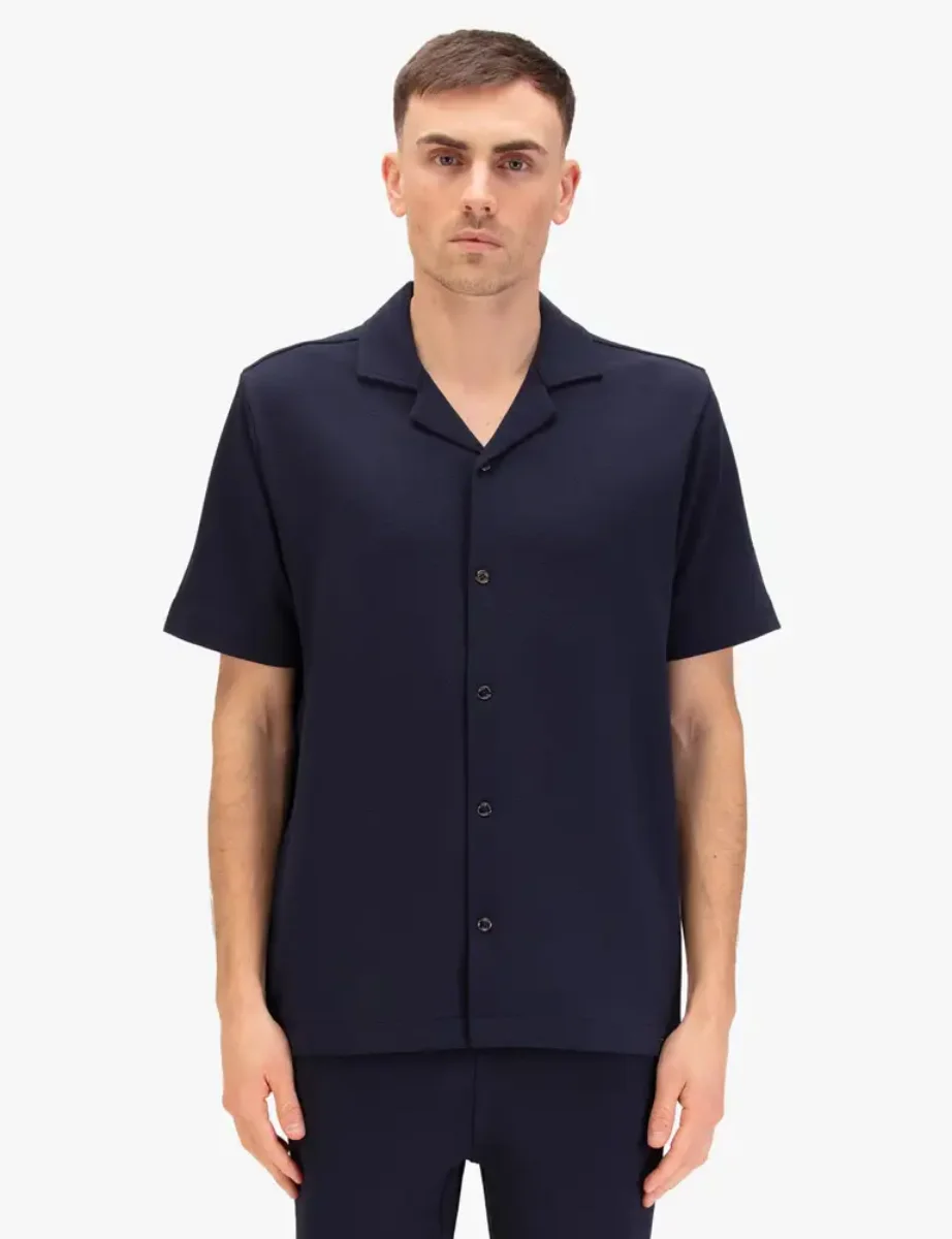Luke 1977 Kawa Beach Short Sleeve Shirt | Dark Navy
