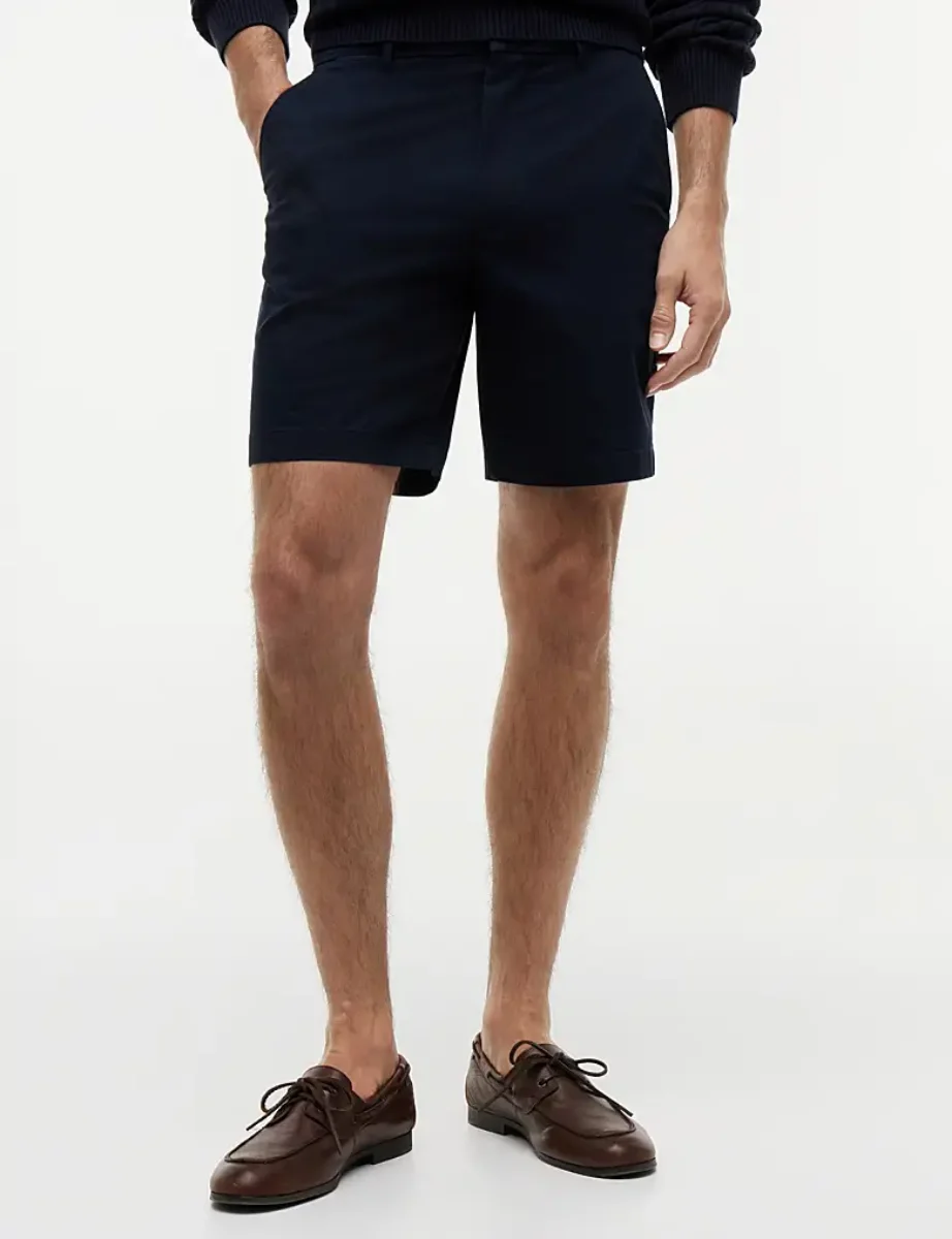 Tommy Hilfiger Dover Twill Chino 8 Inseam Shorts | Navy