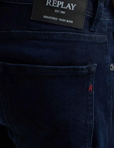 Replay Grover Straight-Fit Jean | Dark Blue