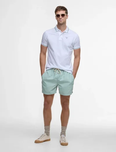 Barbour Ferrybridge Lightweight Polo | White