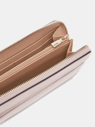 Guess Janie Large Zip Around Purse | Stone