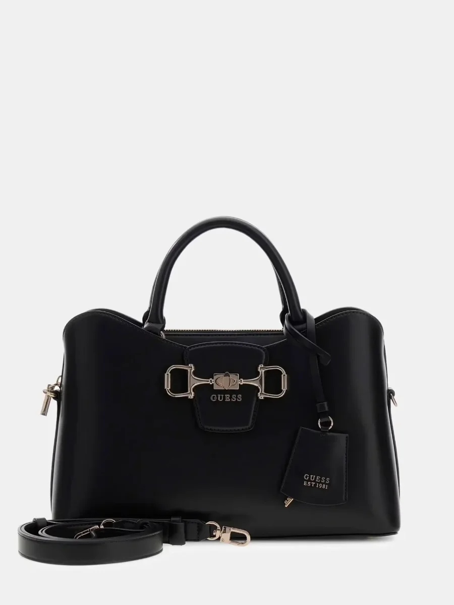 Guess Women's Janie Multiway Handbag | Black