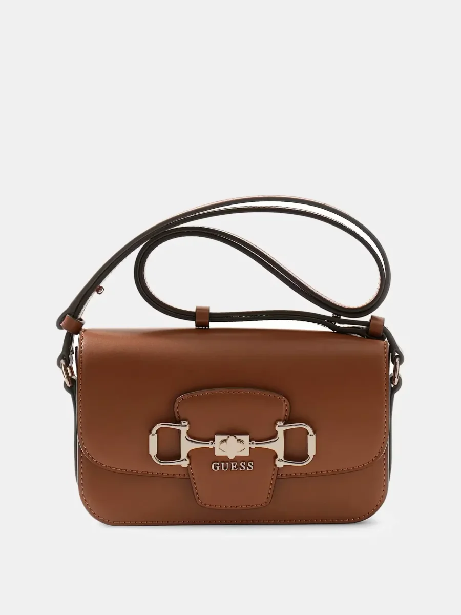 Guess Janie Crossbody Bag | Brown