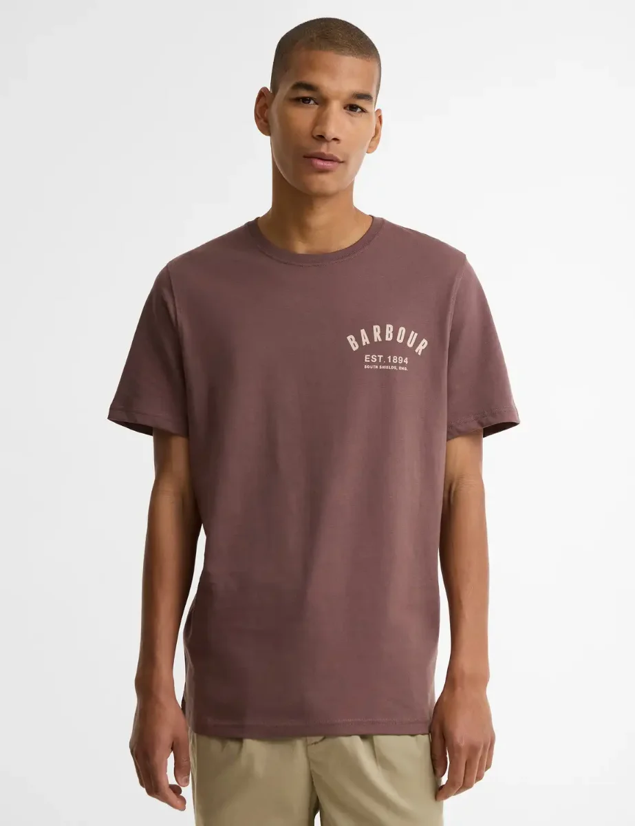 Barbour Preppy T-Shirt | Brown