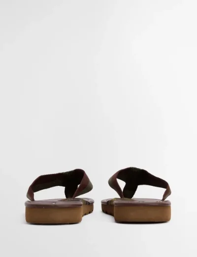 Barbour Harker Sandal | Brown/Olive