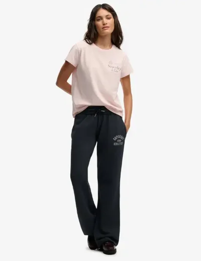 Superdry Luxe Casual Relaxed T-shirt | Pink