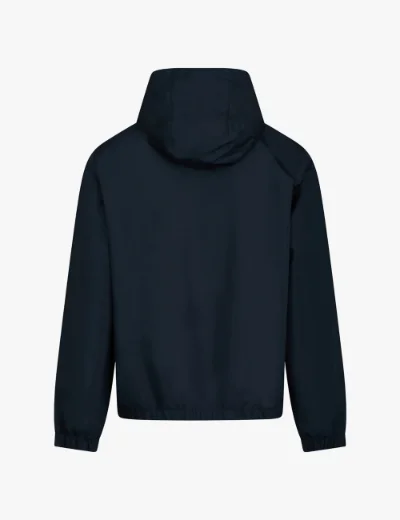 Aquascutum Active Diamond Wave Badge Track Jacket | Navy