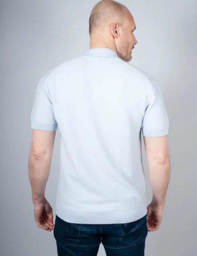 Lacoste Classic Fit Knitted Polo | Light Blue