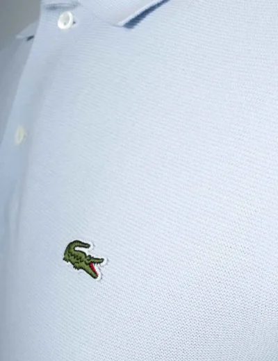 Lacoste Classic Fit Knitted Polo | Light Blue