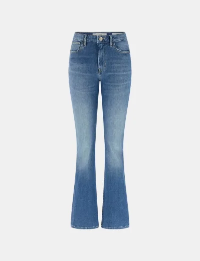 Guess Womens Sexy Flare Denim Jean | Blue