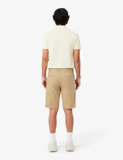 Lacoste Stretch Twill Chino Shorts | Beige