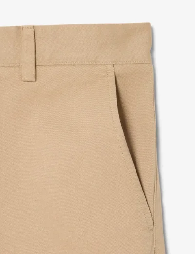 Lacoste Stretch Twill Chino Shorts | Beige