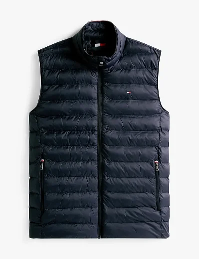 Tommy Hilfiger Packable Quilted Gilet | Navy