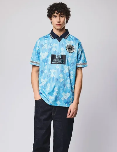 Weekend Offender England Football Shirt | Blue