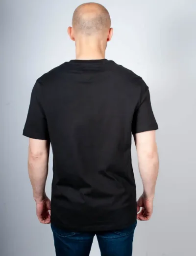 Picture of Tommy Hilfiger Script Logo T-Shirt | Black