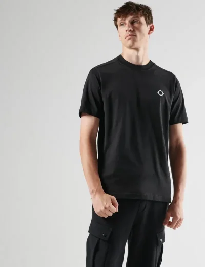 Ma Strum Short Sleeve Icon T-Shirt Jet Black