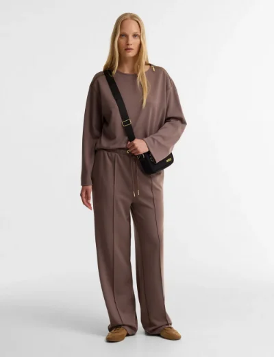 Barbour INTL Womens Kemora Trousers | Truffle