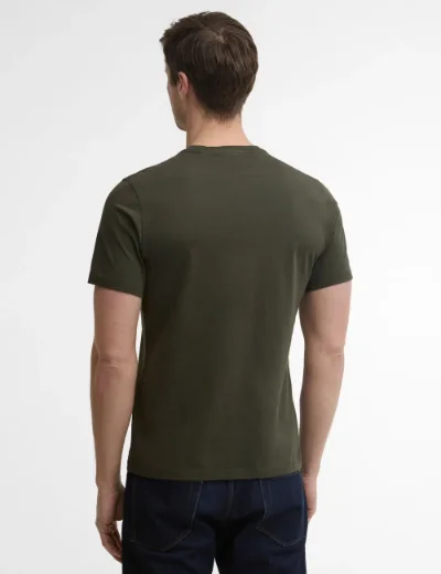 Barbour Tartan Crest T-Shirt | Sage
