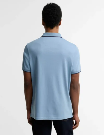 Barbour Callock Polo | Tarn Blue