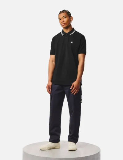 Weekend Offender Rockhampton Polo Shirt | Black