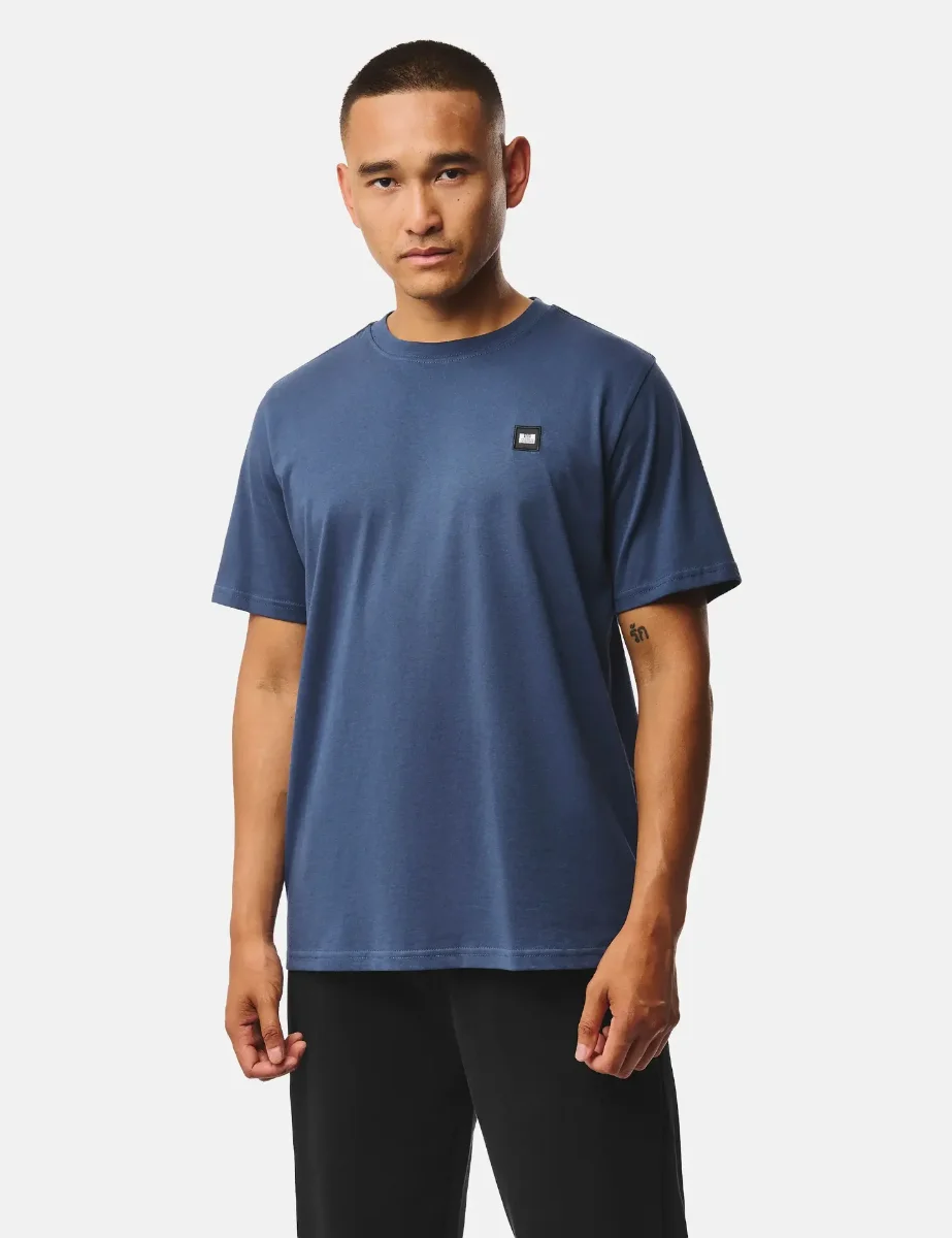 Weekend Offender Brooklands Badge Tee |  Lagoon