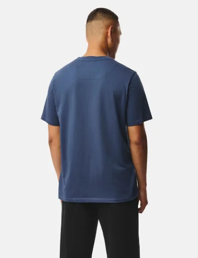 Weekend Offender Brooklands Badge Tee |  Lagoon
