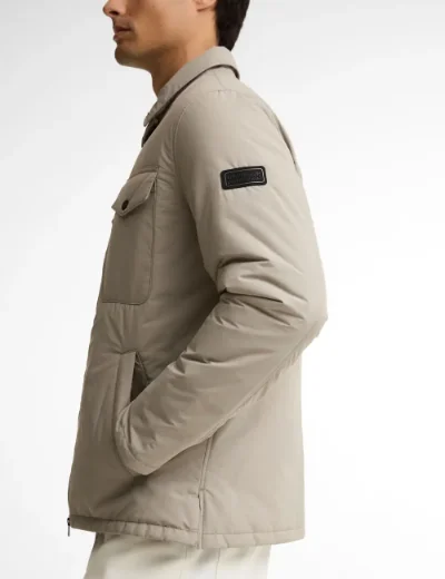 Barbour International Distill Quilted Jacket | Stone