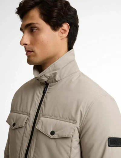 Barbour International Distill Quilted Jacket | Stone
