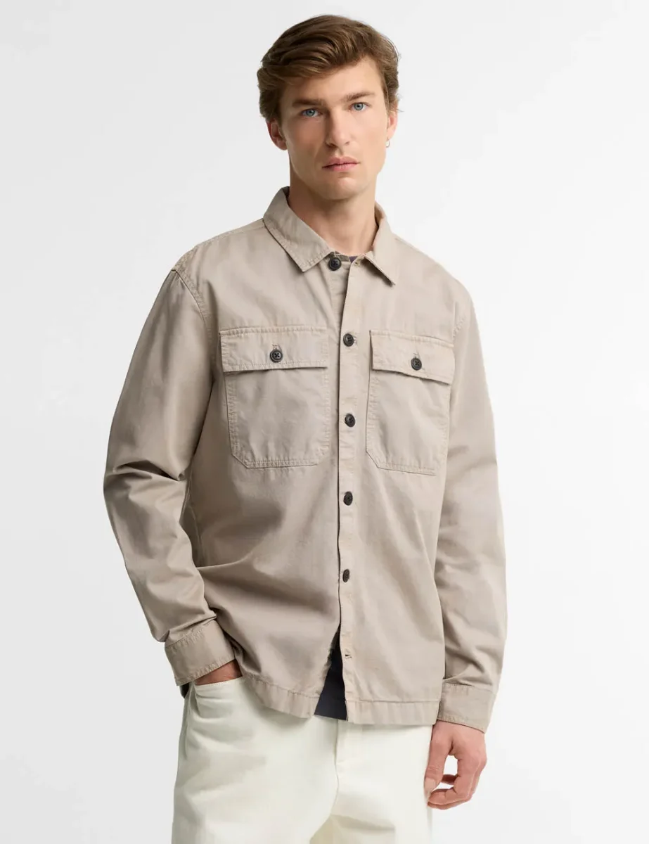 Barbour International Arlo Overshirt | Stone