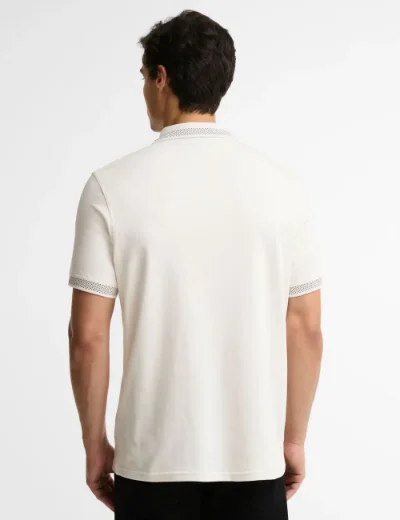 Barbour International Owts Polo Shirt | Whisper White